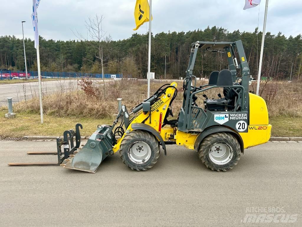 Wacker Neuson WL 20 Gumikerekes homlokrakodók