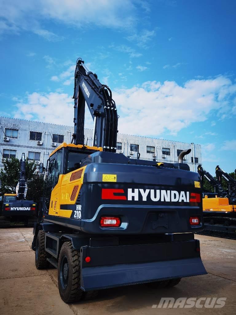 Hyundai HW 210 A Gumikerekes kotrók