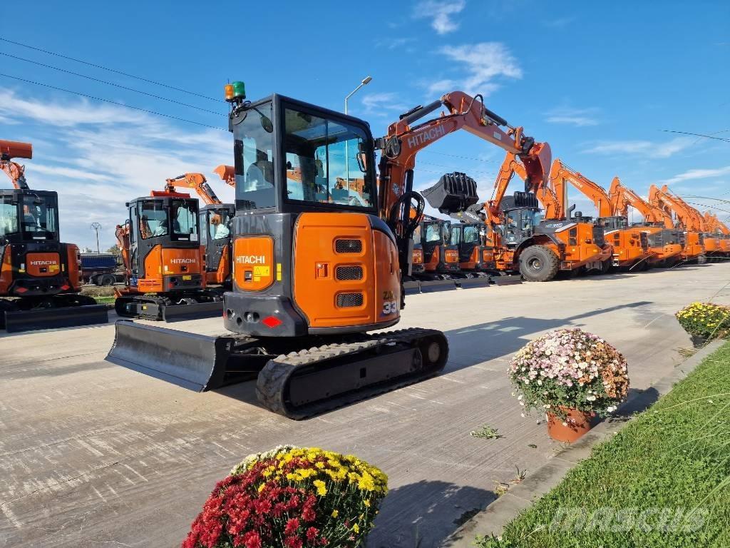 Hitachi ZX 33 U-6 Mini kotrók < 7t