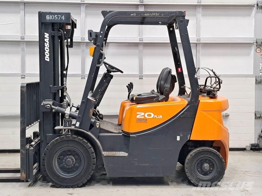 Doosan G20GP Gázüzemű targoncák