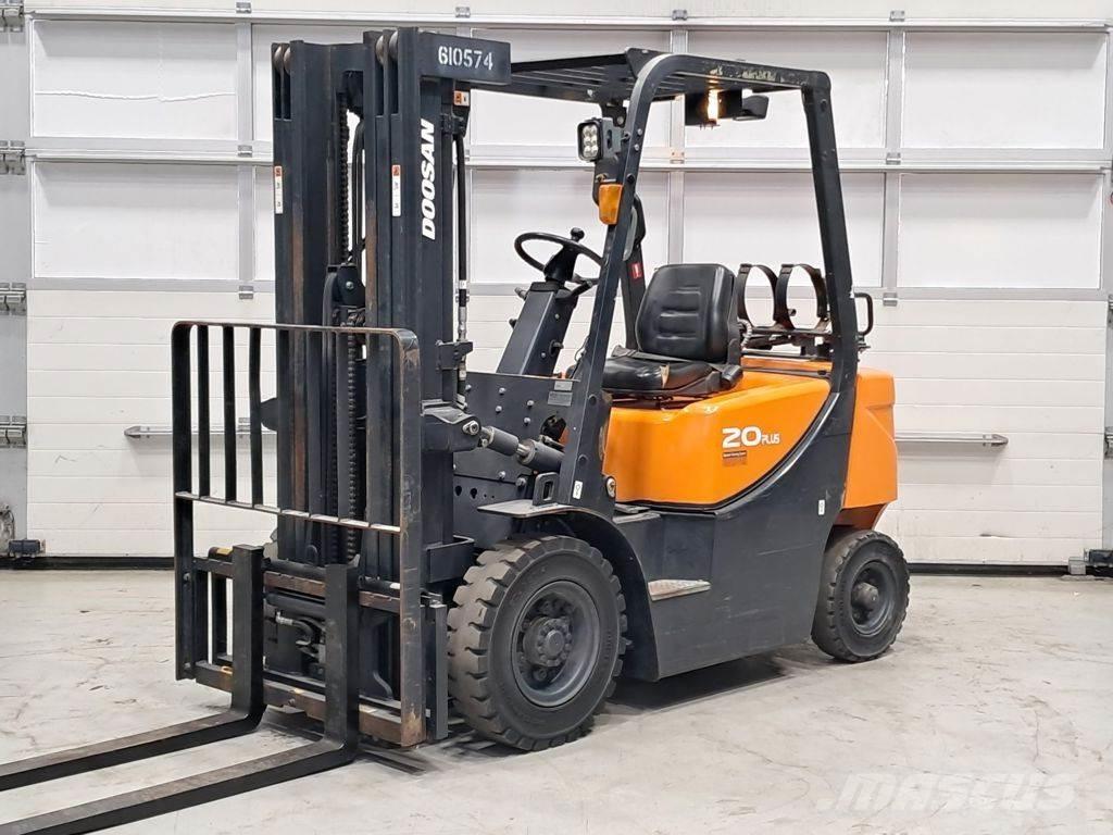 Doosan G20GP Gázüzemű targoncák