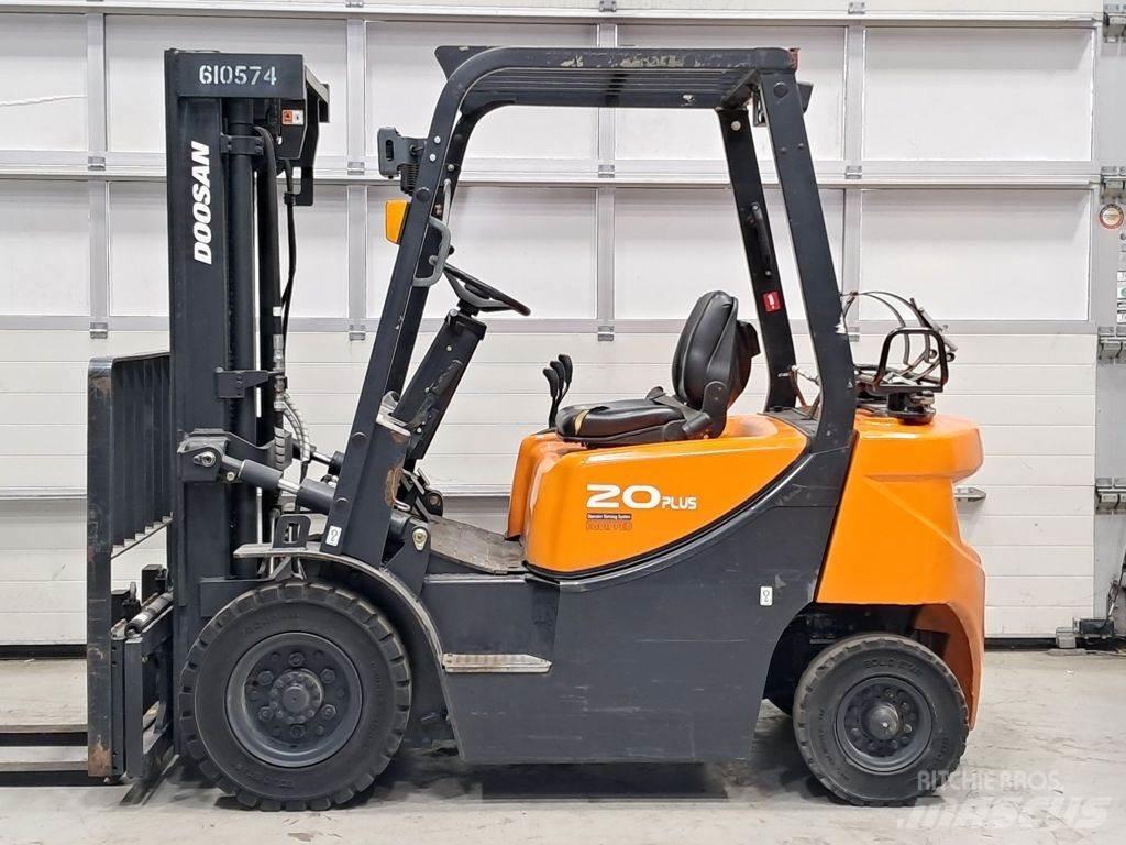 Doosan G20GP Gázüzemű targoncák