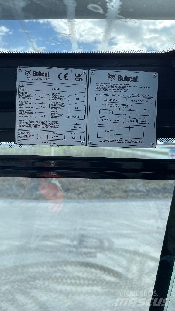 Bobcat B80NS Elektromos targoncák