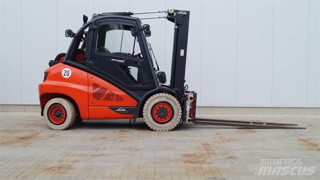 Linde H50T/600 Gázüzemű targoncák
