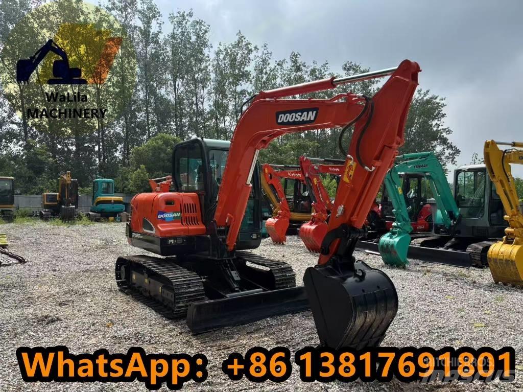 Doosan DX 60 Mini kotrók < 7t