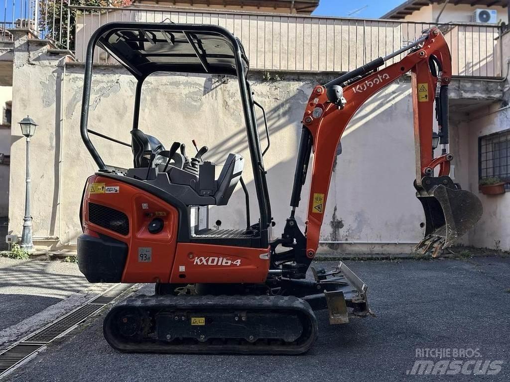 Kubota KX016-4 Mini kotrók < 7t