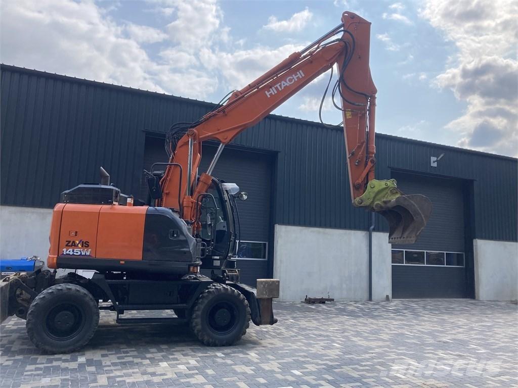 Hitachi ZX 145 W-6 Gumikerekes kotrók