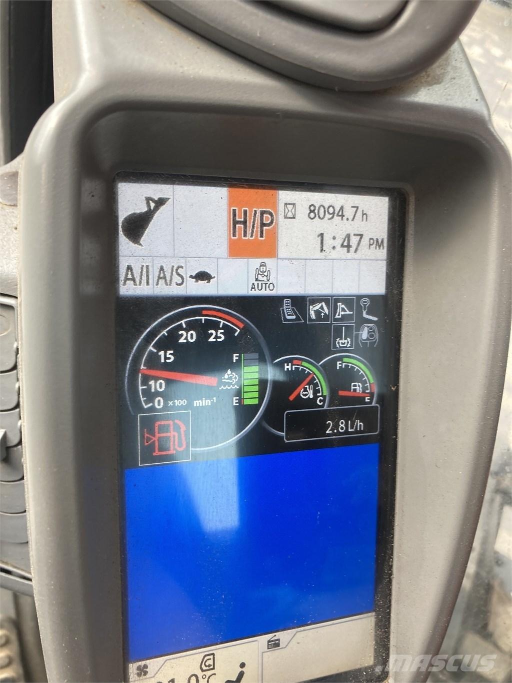 Hitachi ZX 145 W-6 Gumikerekes kotrók