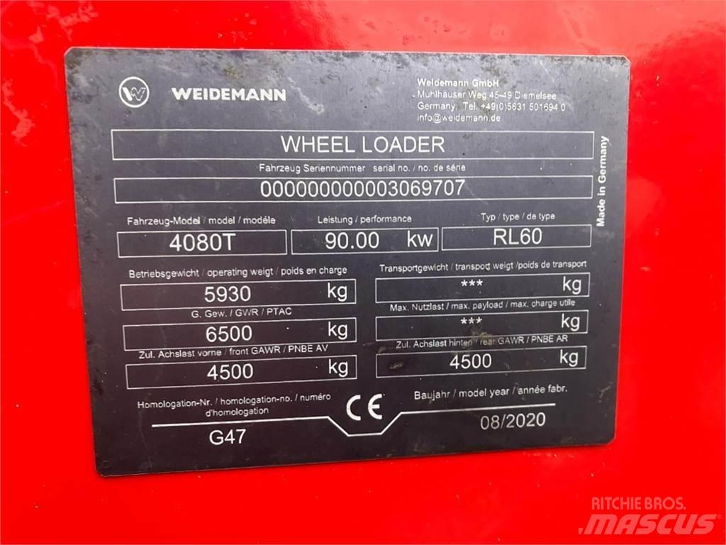 Weidemann 4080 T Teleszkópos rakodók