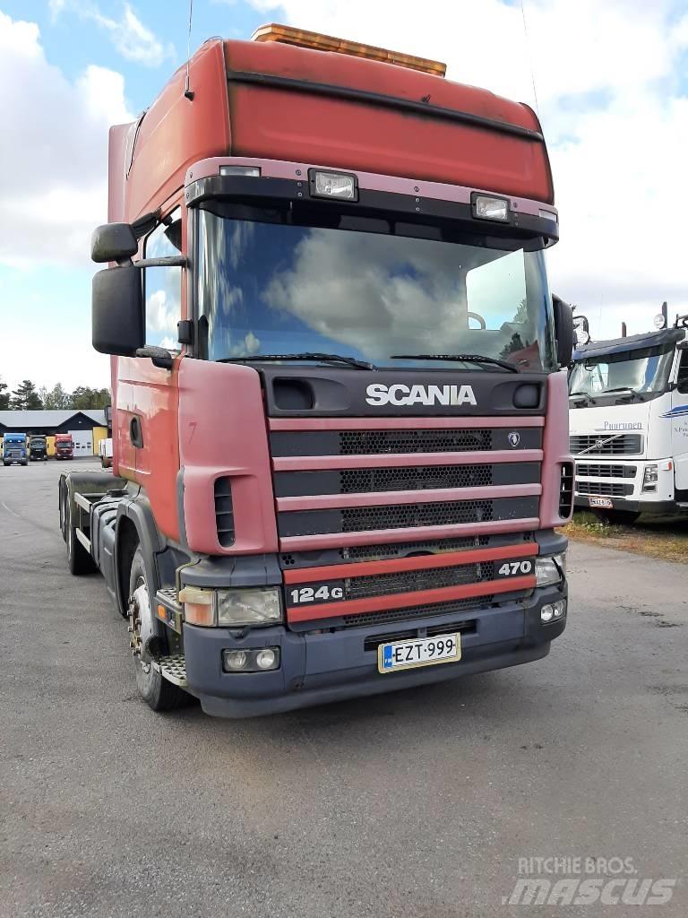 Scania R 124 Horgos rakodó teherautók