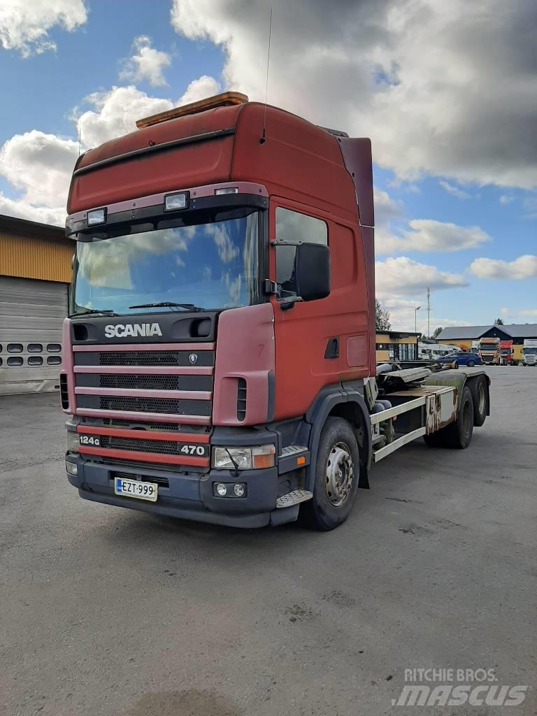 Scania R 124 Horgos rakodó teherautók
