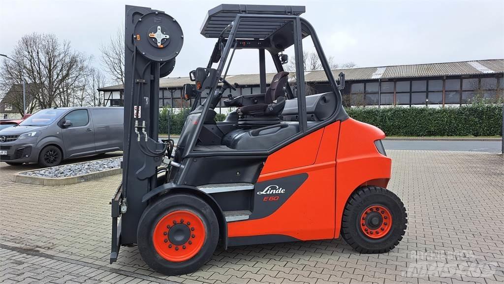 Linde E60 Elektromos targoncák