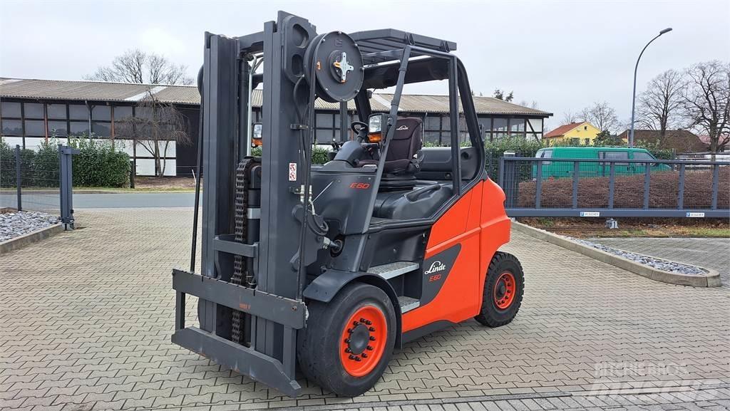 Linde E60 Elektromos targoncák