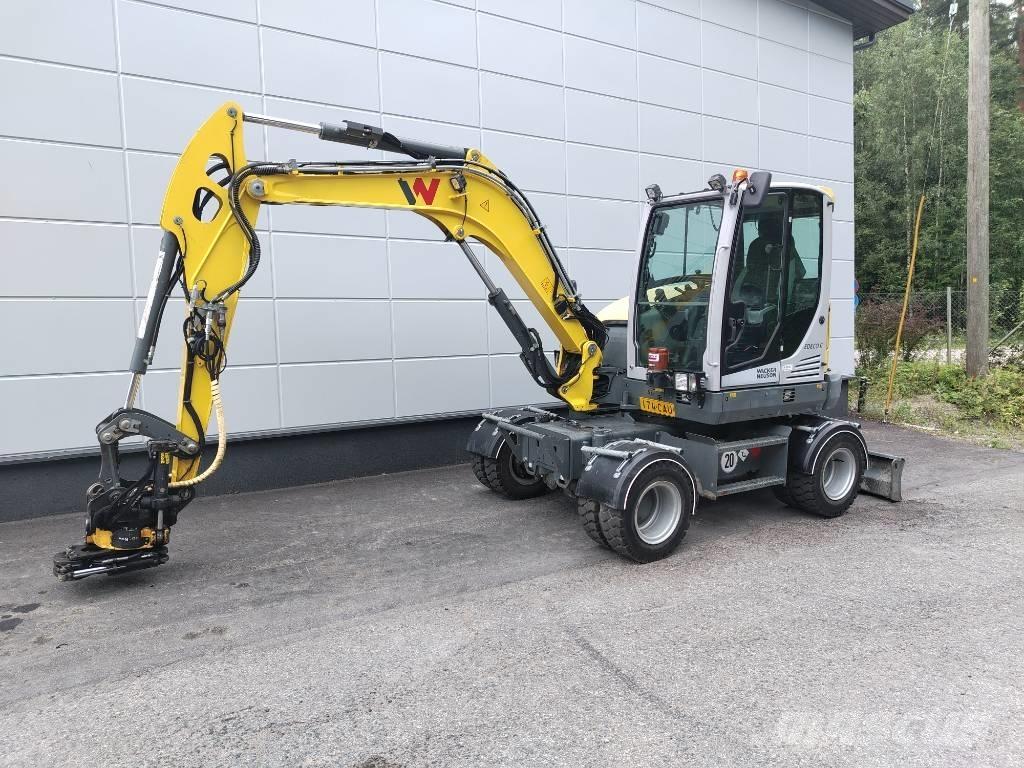 Wacker Neuson EW 65 Gumikerekes kotrók