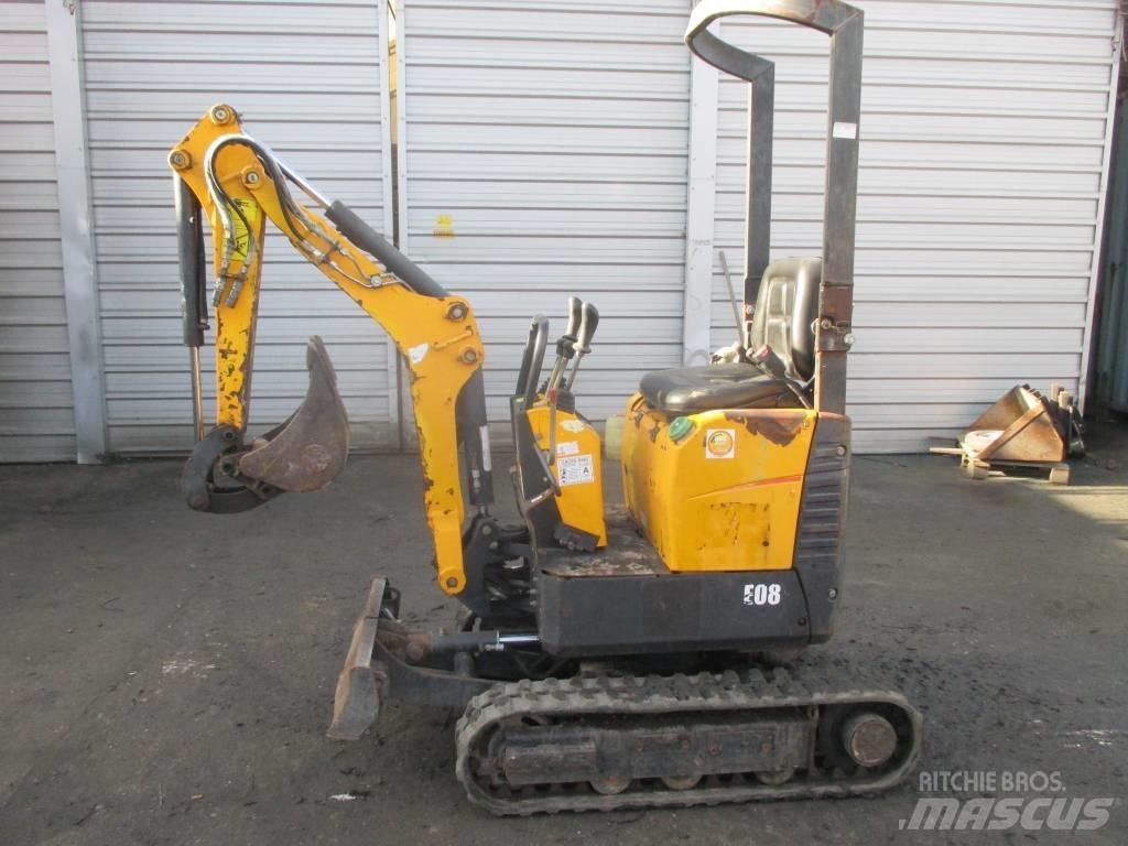 Bobcat E 08 Mini kotrók < 7t