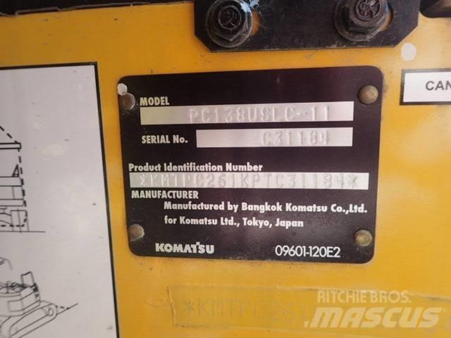 Komatsu PC138USLC-11 Lánctalpas kotrók