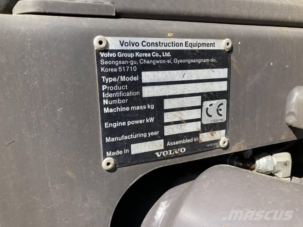 Volvo ECR 88 D Közepes (midi) kotrók 7 t - 12 t