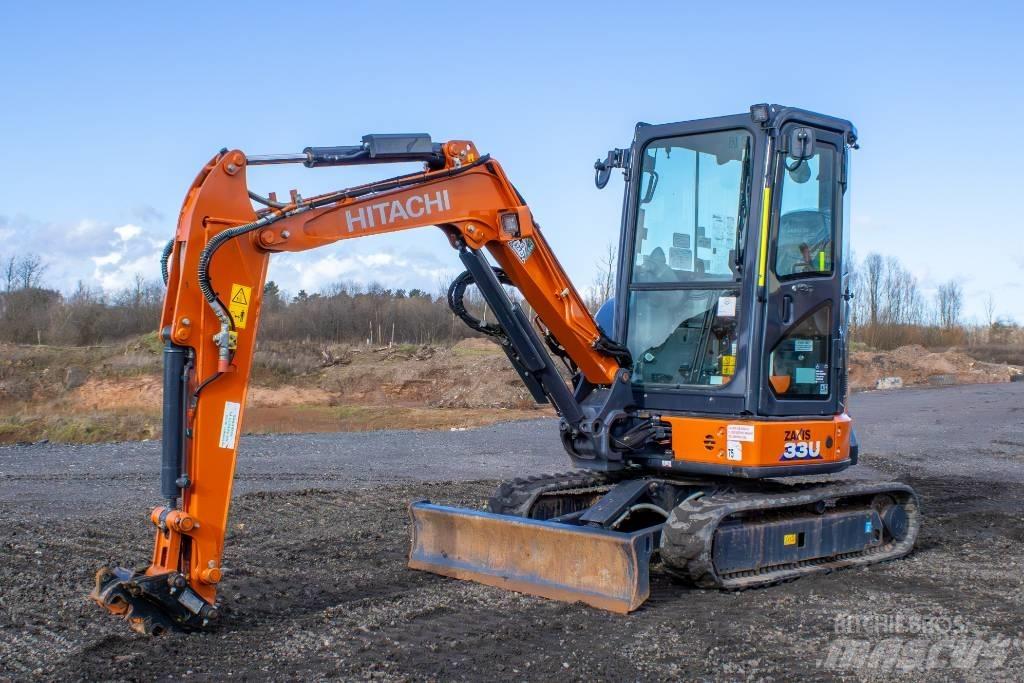 Hitachi ZX33U-6 Mini kotrók < 7t