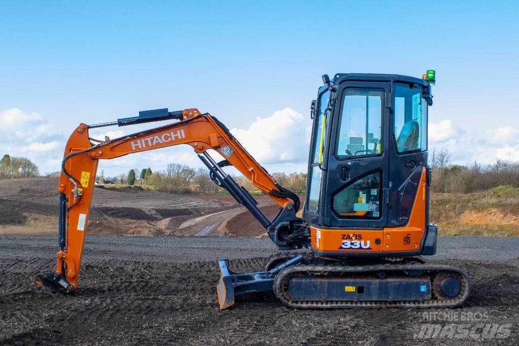 Hitachi ZX33U-6 Mini kotrók < 7t