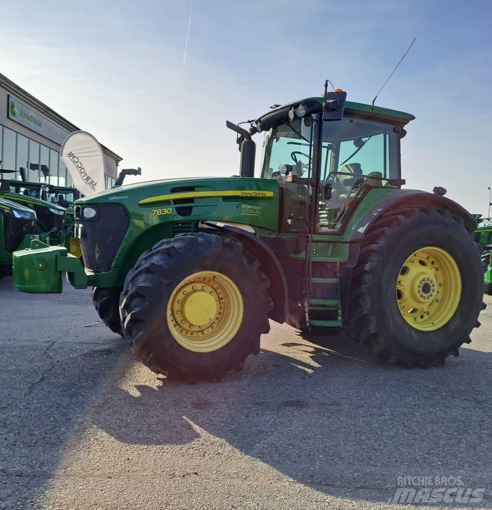John Deere 7830 Traktorok