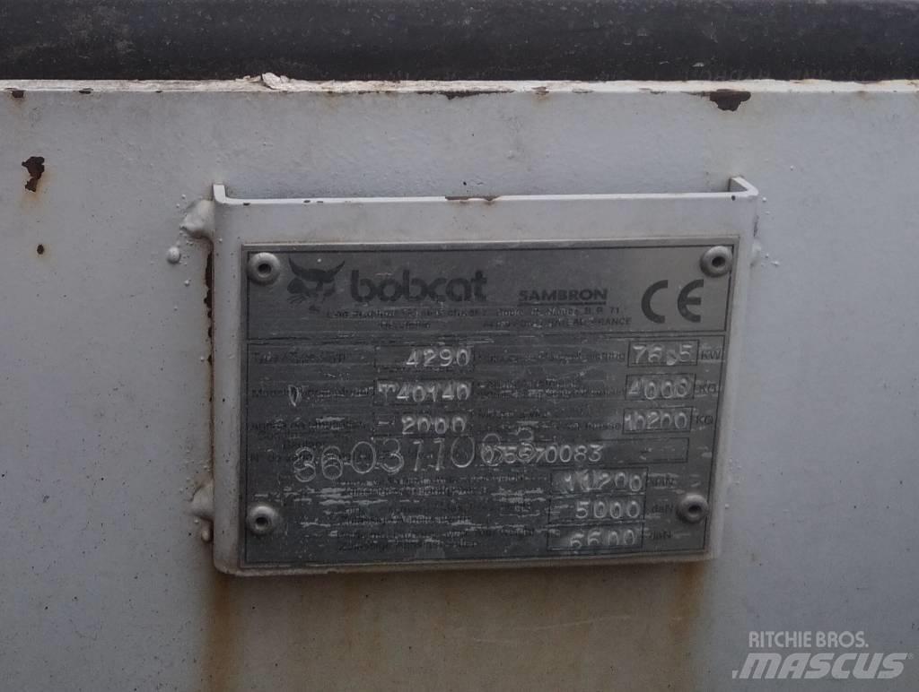 Bobcat T 40140 Vízszintes fúróberendezések