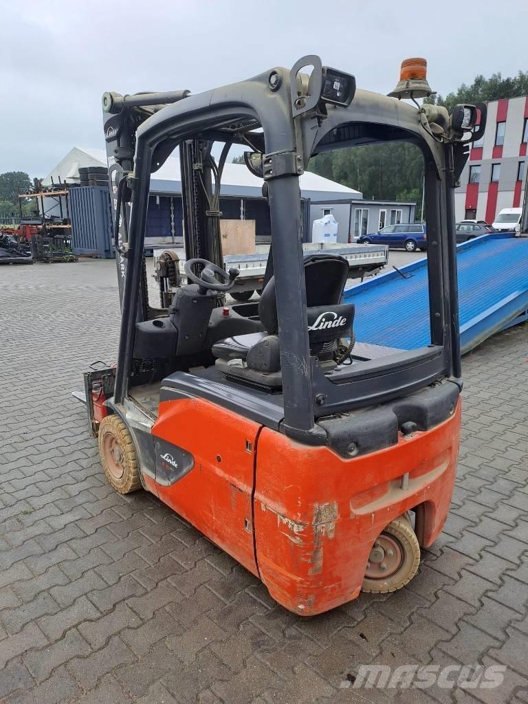 Linde E16 Elektromos targoncák