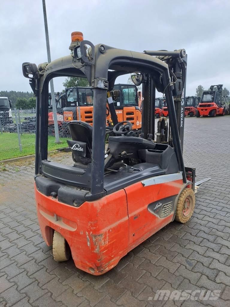 Linde E16 Elektromos targoncák