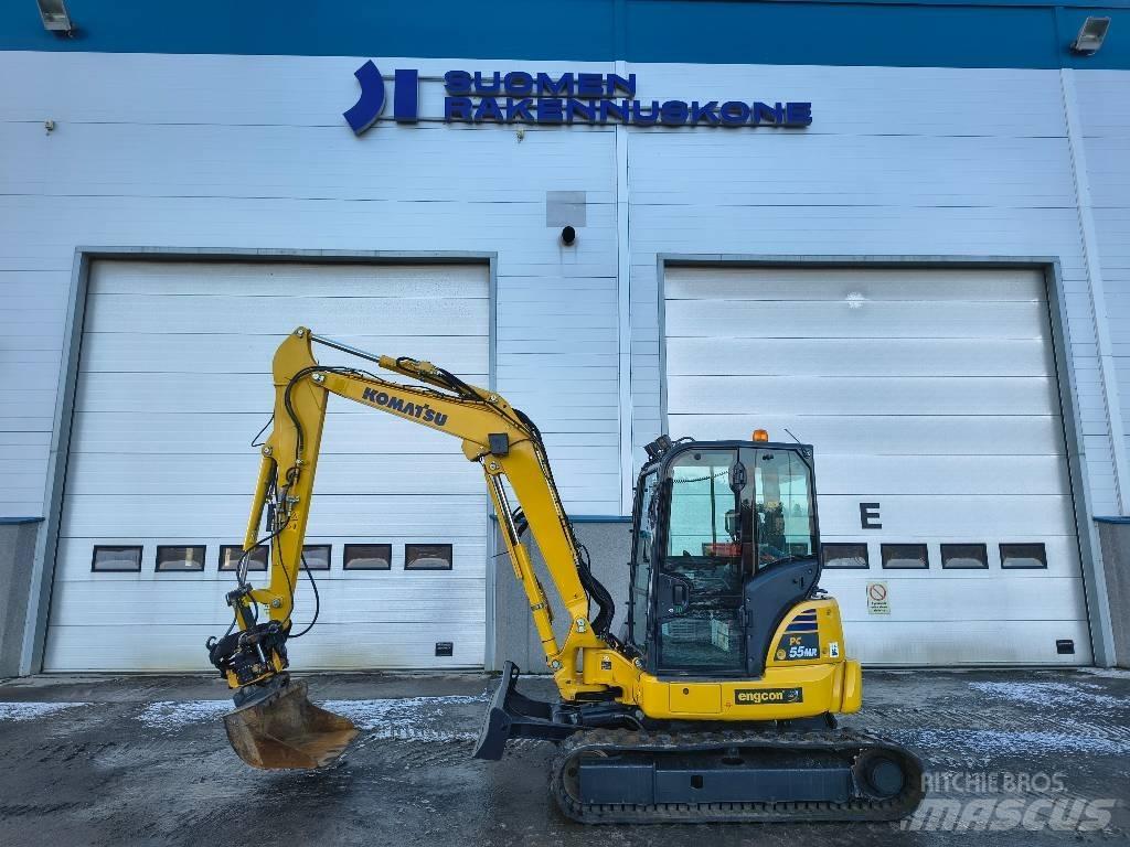 Komatsu PC55 MR-5 Mini kotrók < 7t