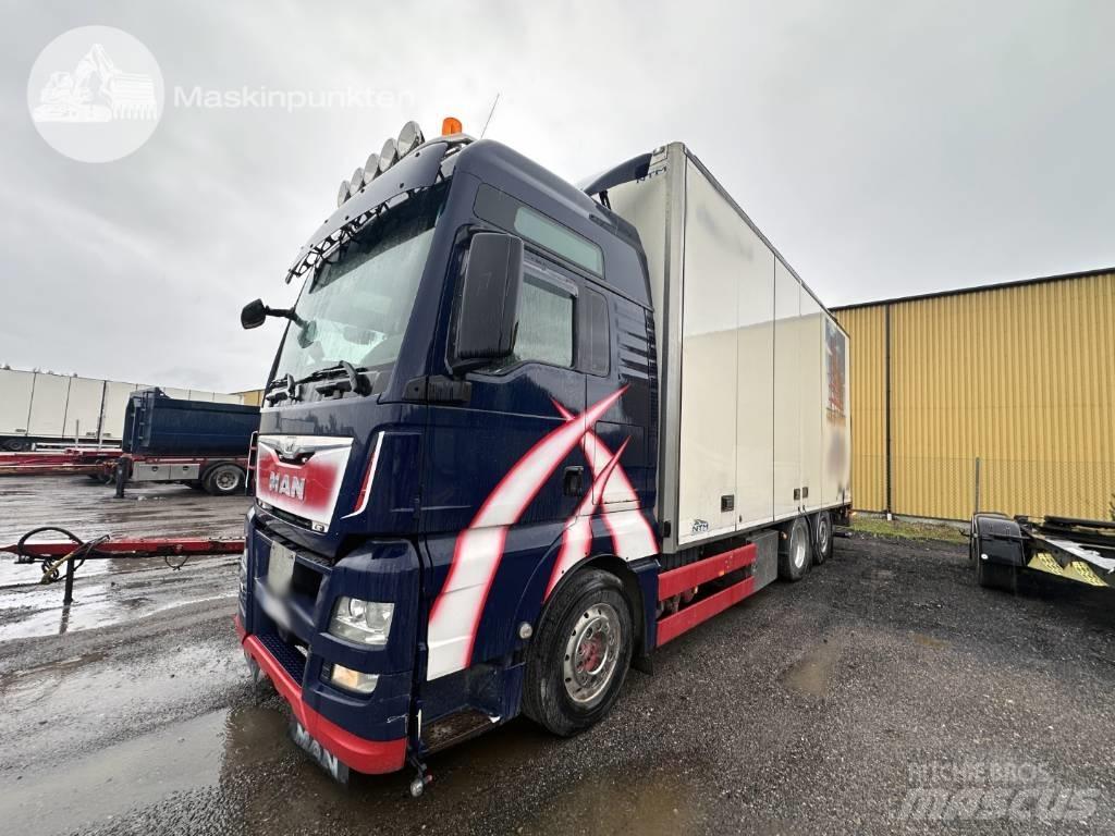 MAN TGX 26.480 Dobozos teherautók