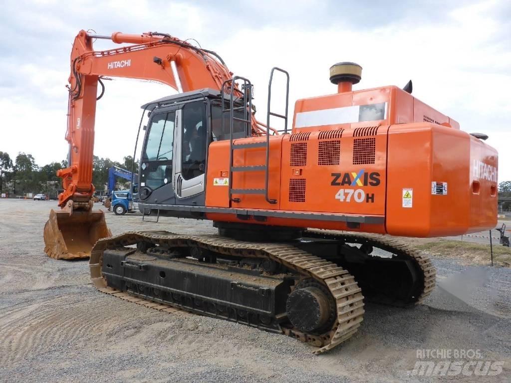 Hitachi 470 Lánctalpas kotrók