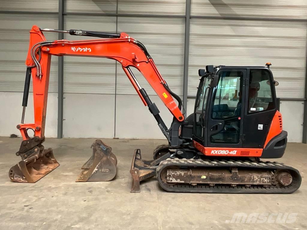 Kubota KX 080-4 A Közepes (midi) kotrók 7 t - 12 t