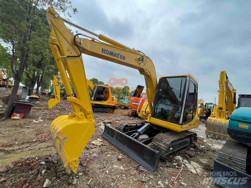 Komatsu PC 60 Mini kotrók < 7t