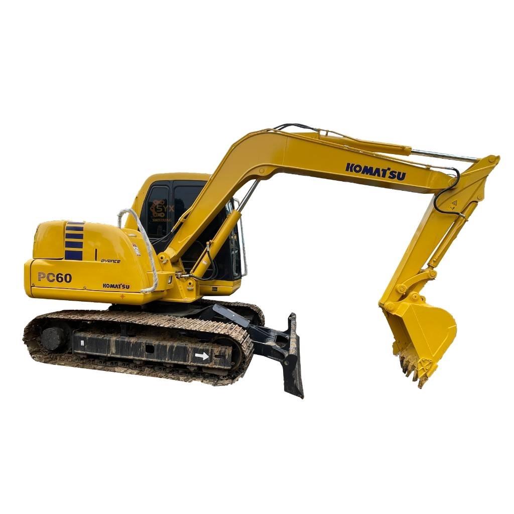 Komatsu PC 60 Mini kotrók < 7t