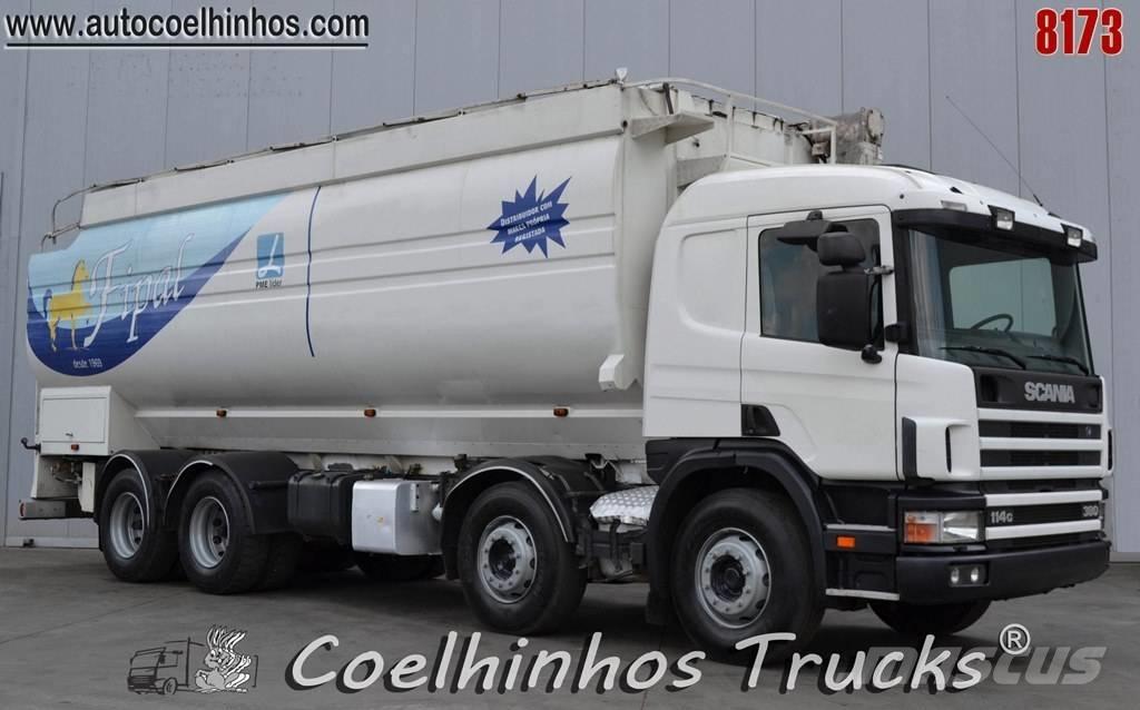 Scania 114 G 380 Gabonaszállító teherautók