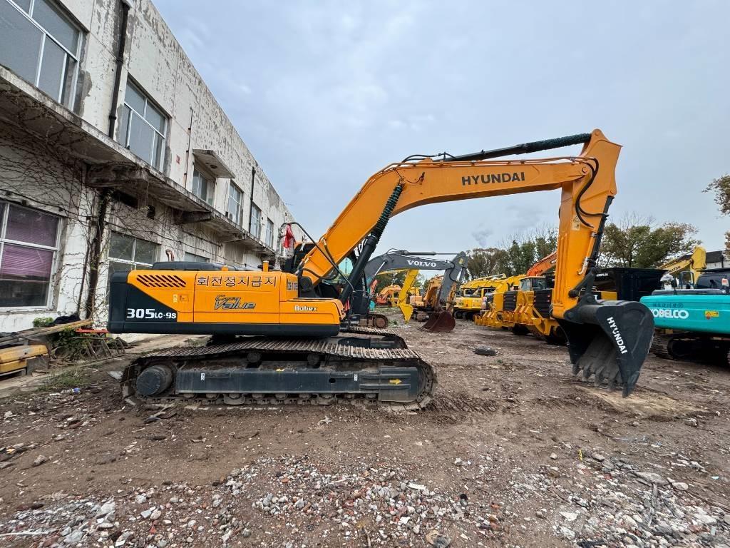 Hyundai 305lc Lánctalpas kotrók