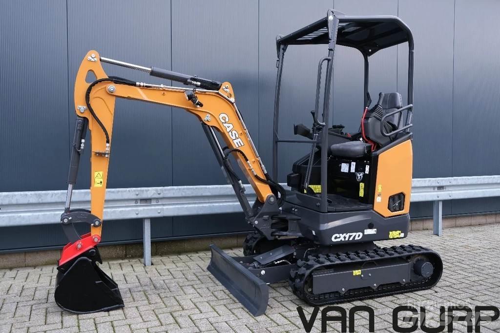CASE CX17D | 2022 | 13h Mini kotrók < 7t