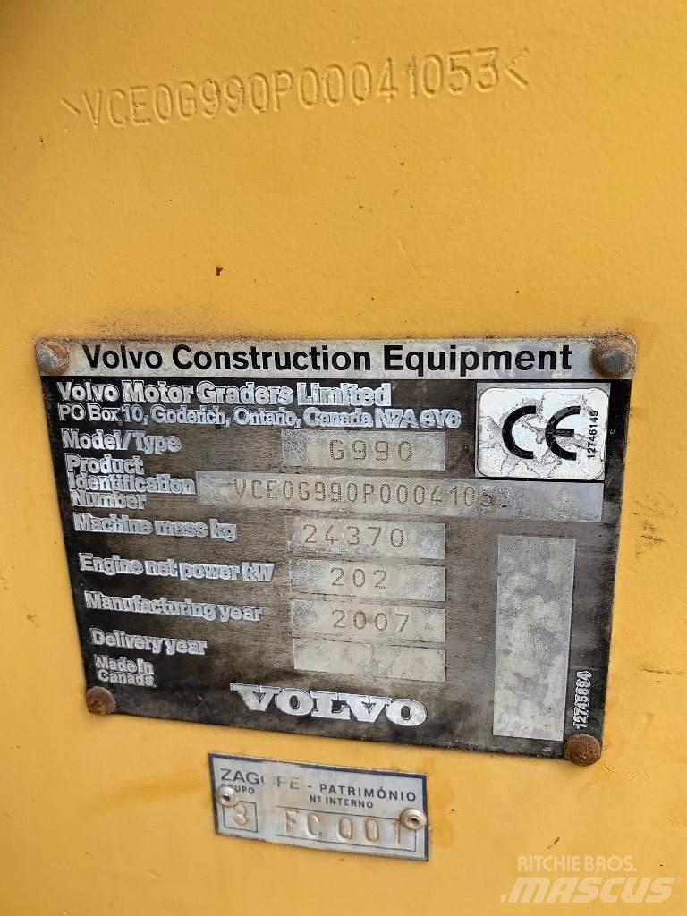 Volvo G990 Gréderek