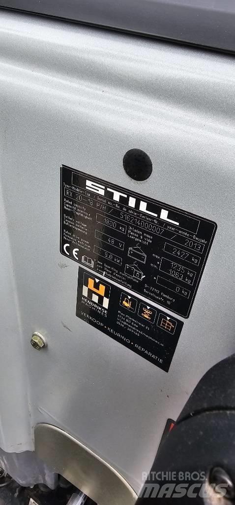 Still RX20-18 Elektromos targoncák