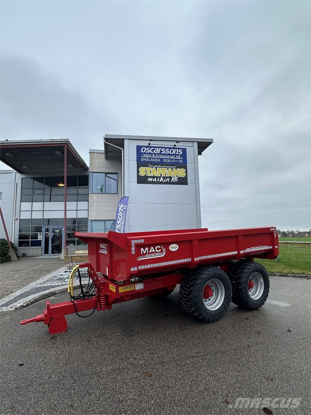 MAC GP12 Billenő Mezőgazdasági pótkocsik