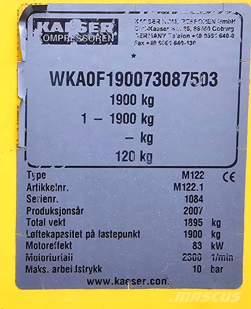 Kaeser M 122 Kompresszorok