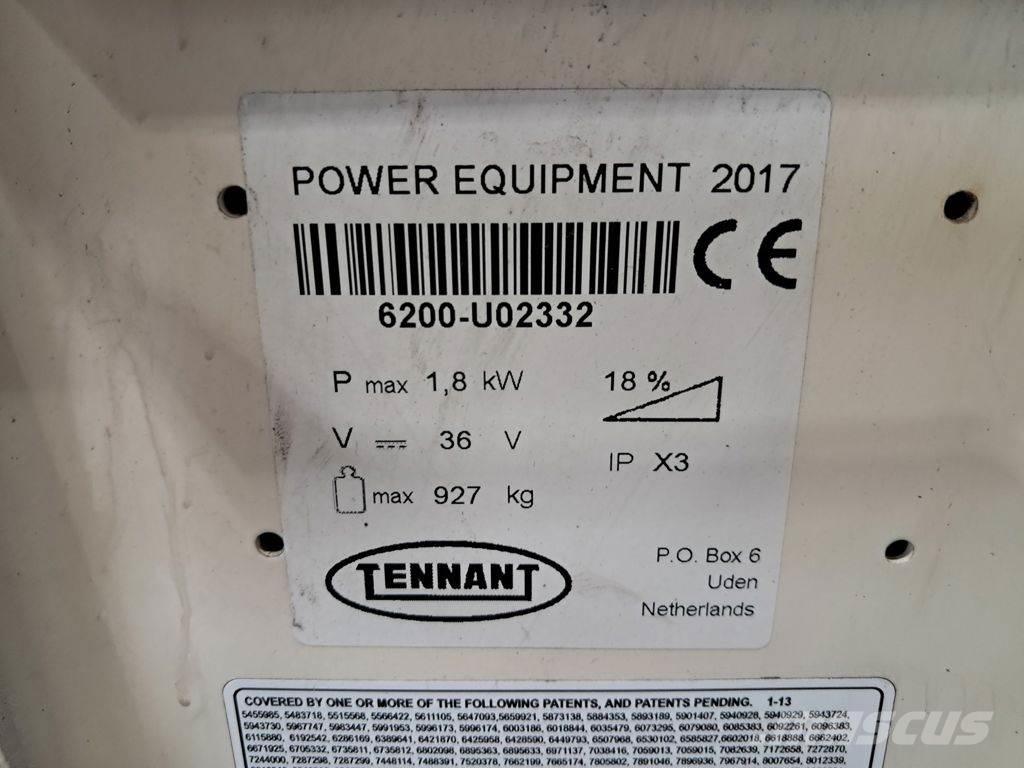 Tennant 6200 Úttakarító gépek