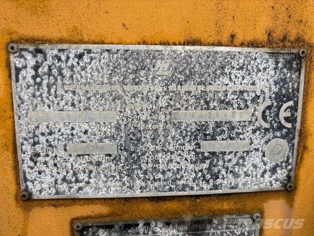 Liebherr 50 K Torony daruk