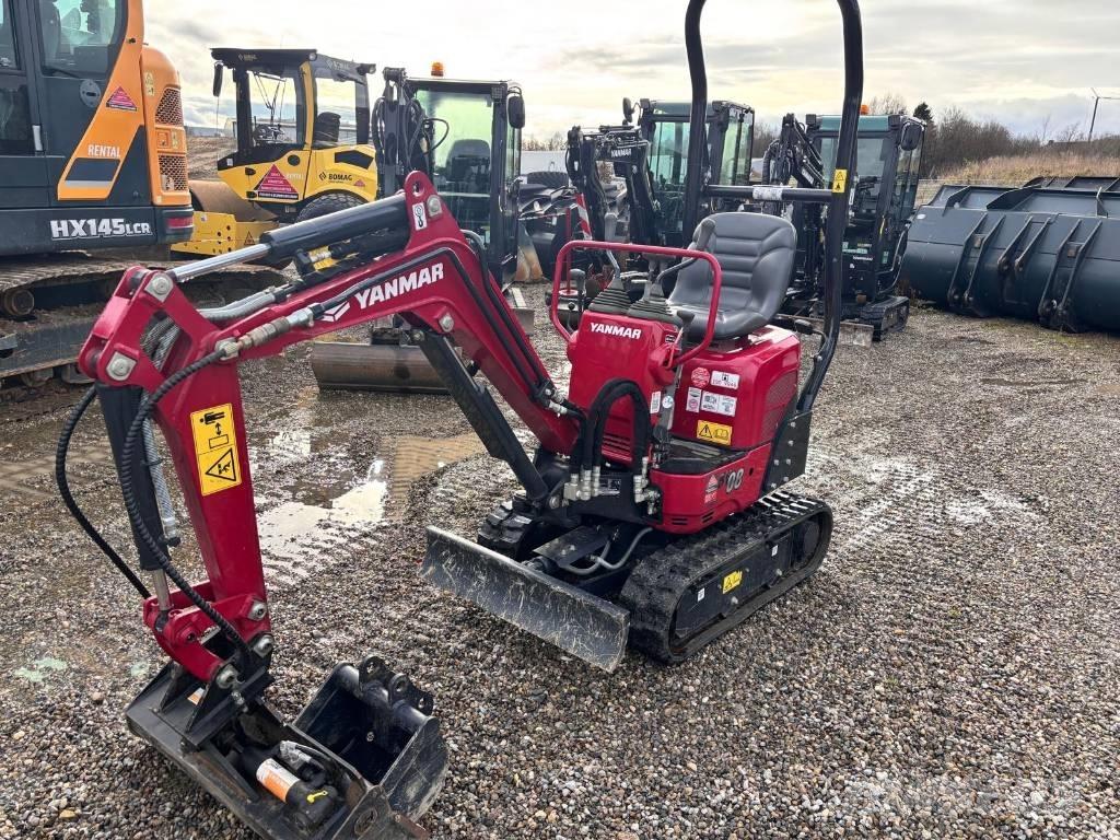 Yanmar SV 08 Mini kotrók < 7t
