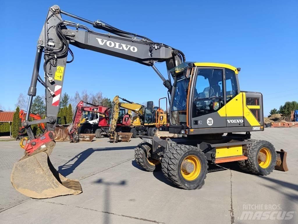 Volvo EW 150 E Gumikerekes kotrók