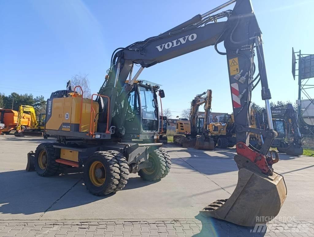 Volvo EW 150 E Gumikerekes kotrók