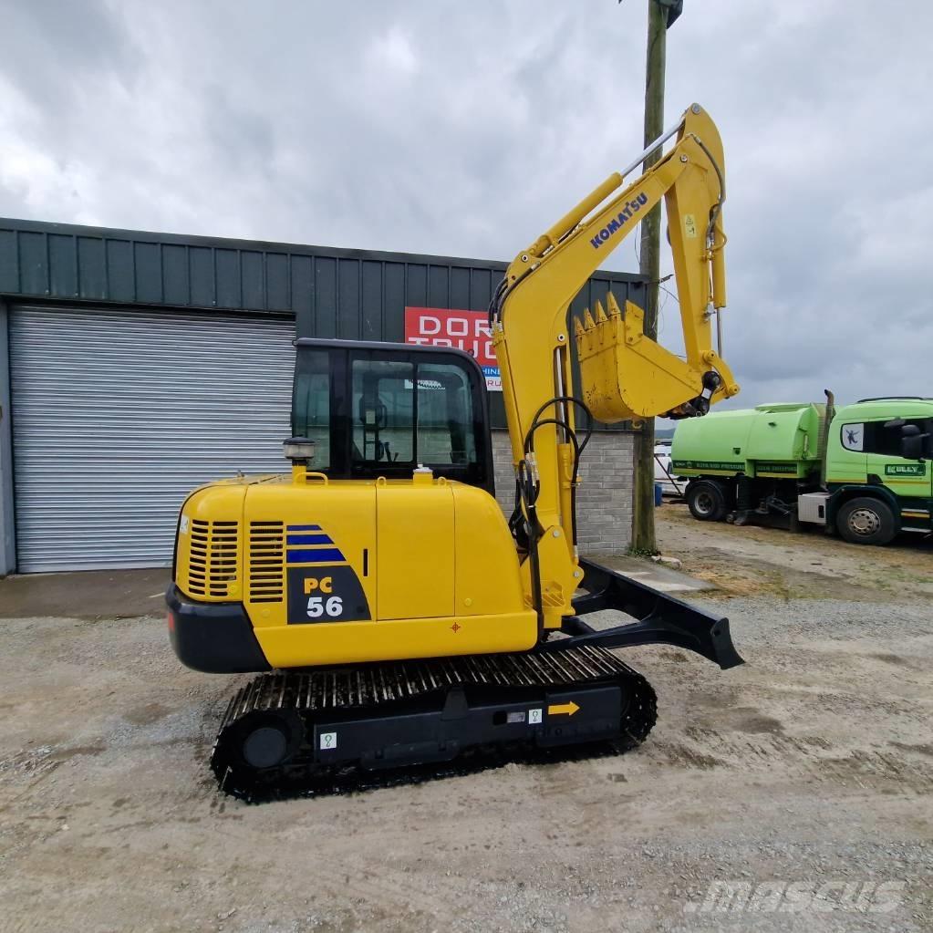 Komatsu PC56-7 Mini kotrók < 7t