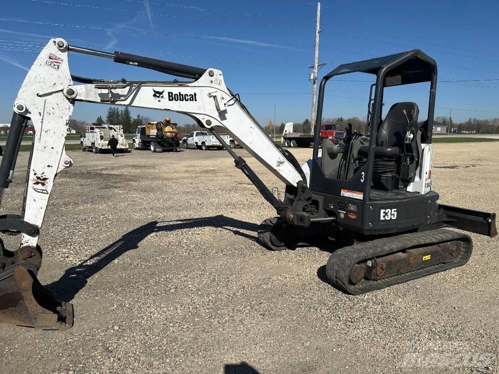 Bobcat E35 Mini kotrók < 7t