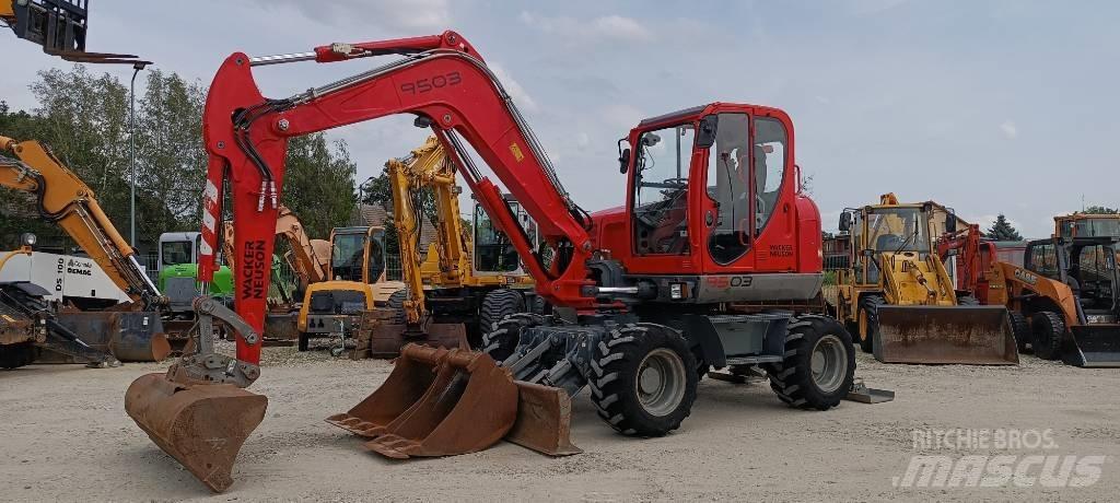 Wacker Neuson 9503 Gumikerekes kotrók