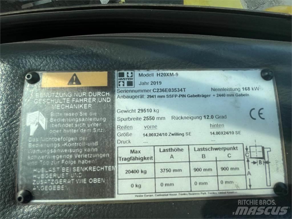 Hyster H20XM-9 Dízel targoncák