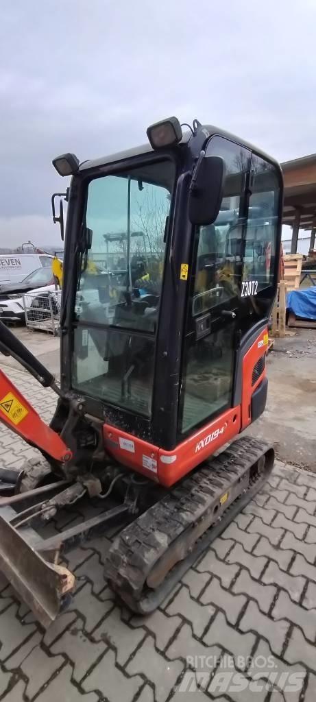 Kubota KX 019-4 Mini kotrók < 7t